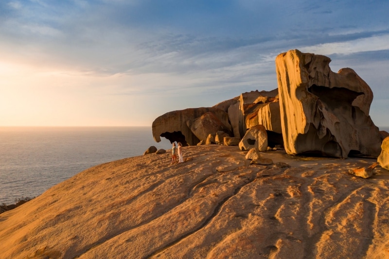 Remarkable Rocks, Kangaroo Island, Australie du Sud. © South Australian Tourism Commission Remarkable Rocks, Kangaroo Island, Australie du Sud. © South Australian Tourism Commission