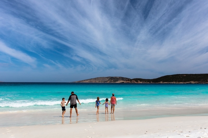 Hellfire Bay, Esperance, Australie Occidentale © Tourism Australia Hellfire Bay, Esperance, Australie Occidentale © Tourism Australia